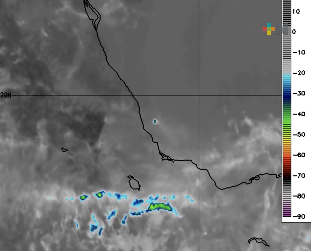 Onda Tropical #8 atraviesa el sur del Estado, aumenta probabilidad de lluvias y tormentas